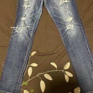 American Eagle Destroyed Jeggings